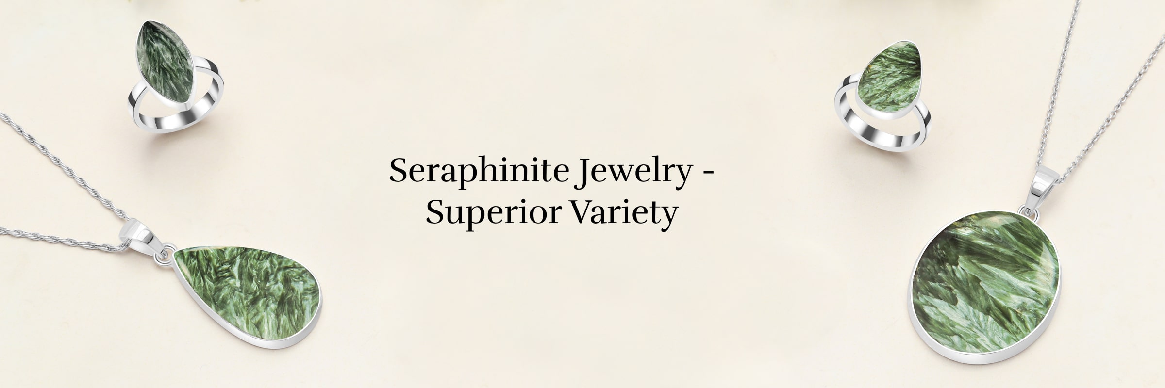 Wholesale Seraphinite Jewelry: Exceptional Quality and Variety