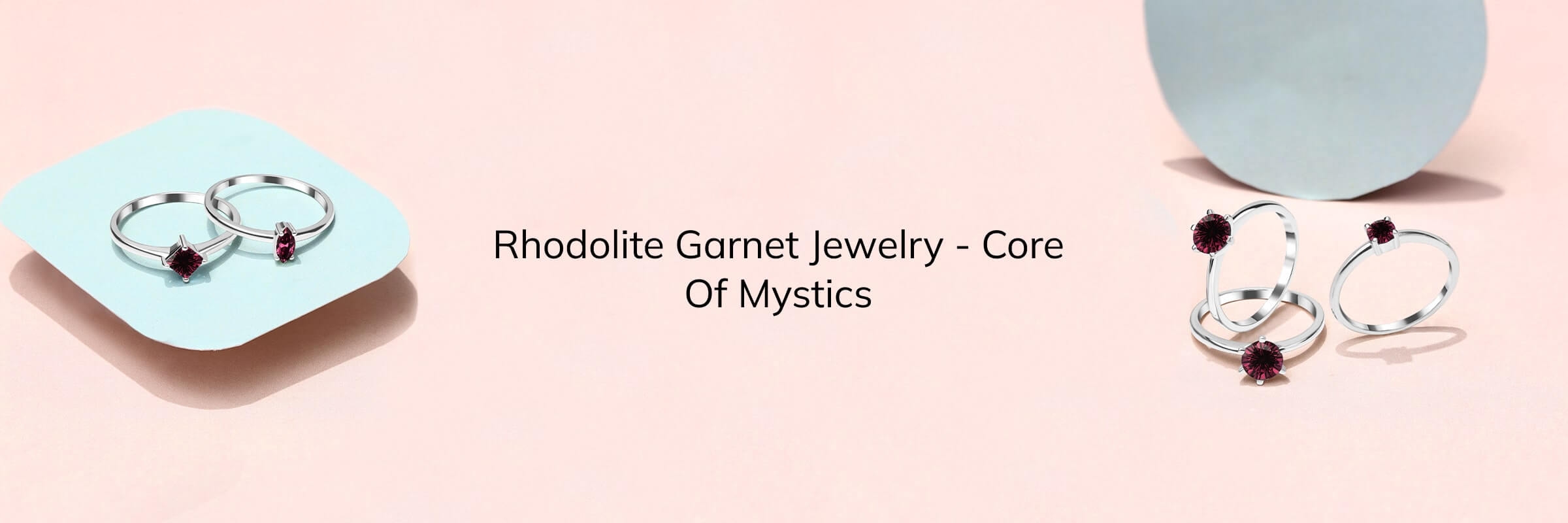 Nature's Treasures: Rhodolite Garnet Jewelry Inspired by Earthly Wonders