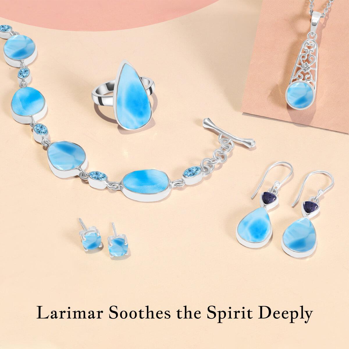 Healing Benefits of Larimar - Soul and Stone: Healing Benefits of Larimar