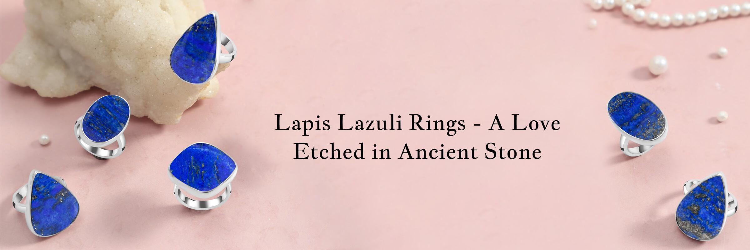 Lapis Lazuli Rings