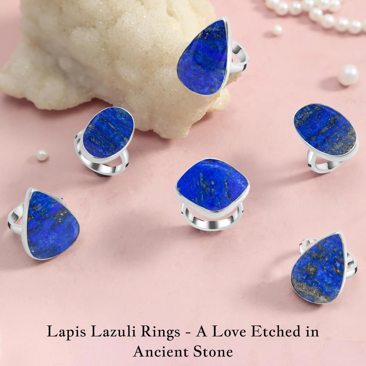 Lapis Lazuli Rings