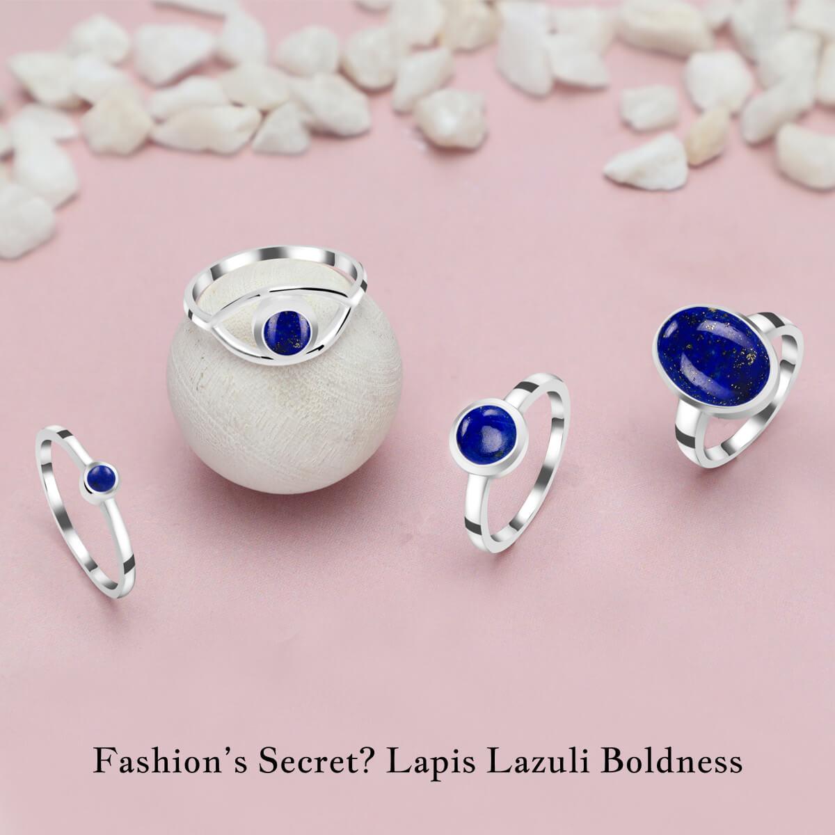 Lapis Lazuli Rings