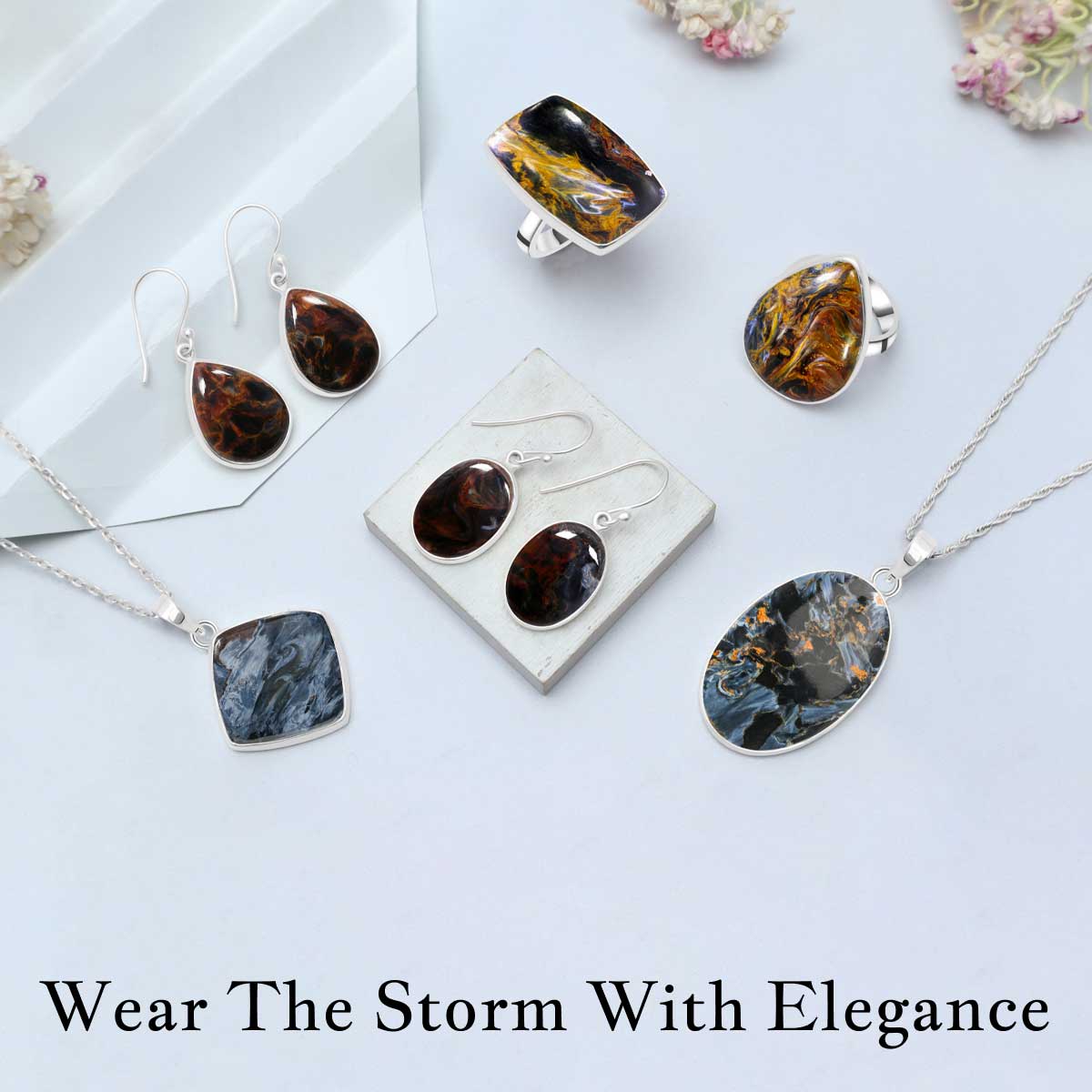 Pietersite Jewelry - Jewelry Couture for Styling Pietersite Jewelry