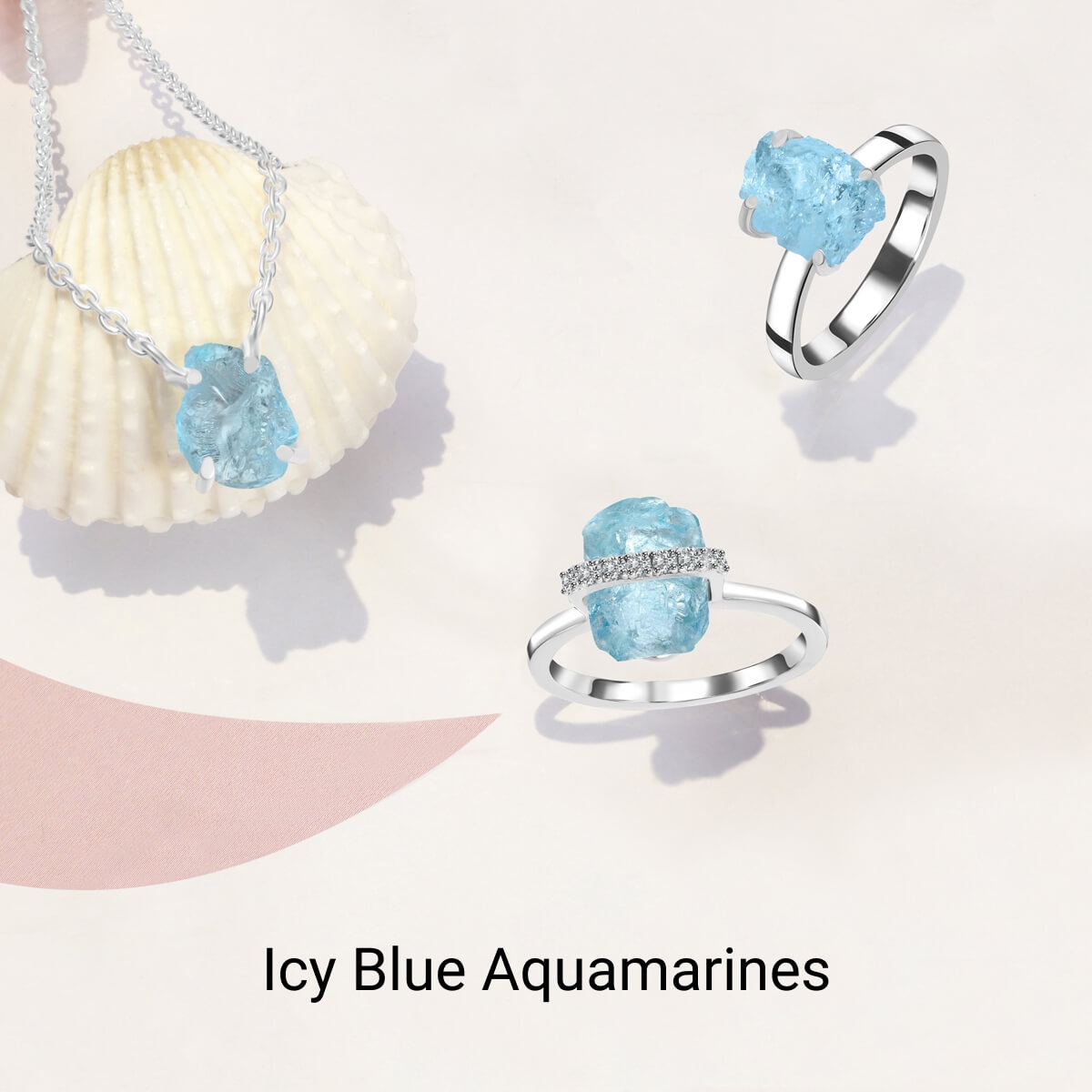 Icy Blue Aquamarine Jewelry