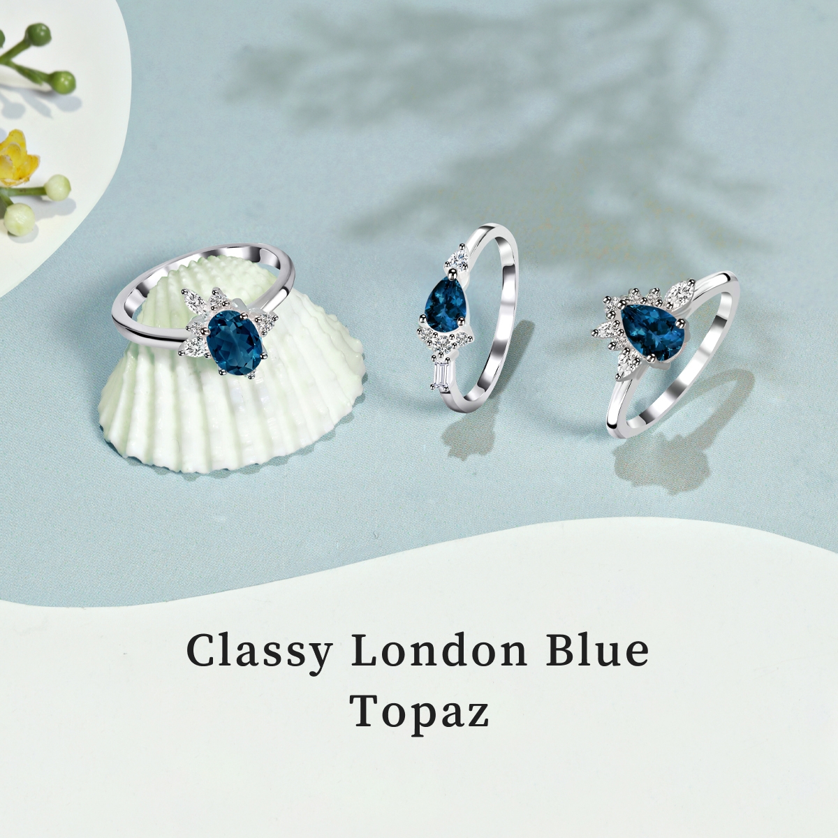 London Blue Topaz Jewelry London Blue Topaz Jewelry