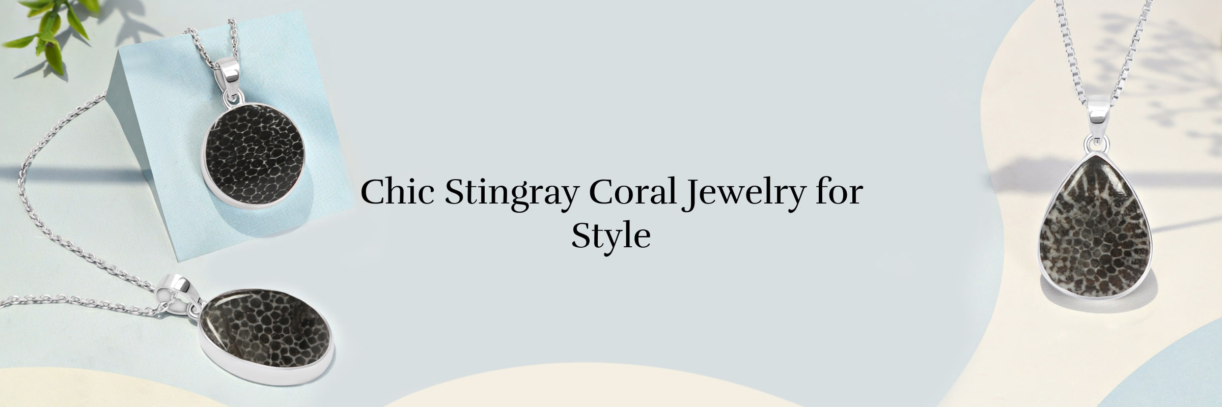 Stingray Coral Jewelry