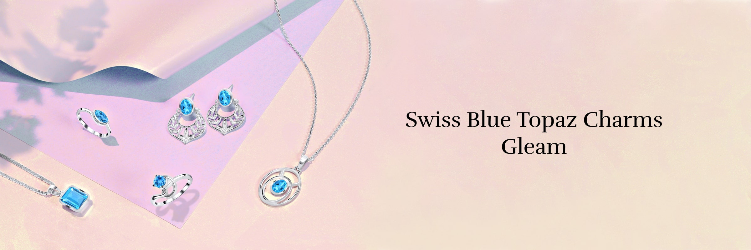 Captivating Cabochons: Smooth and Polished Swiss Blue Topaz Jewelry Swiss Blue Topaz Jewelry