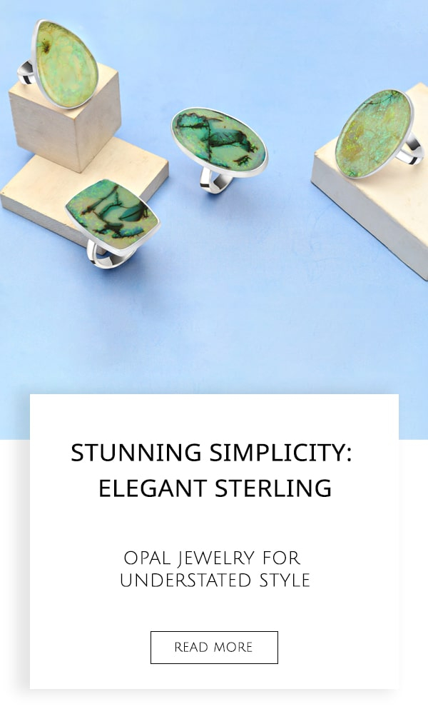 Sterling Opal Jewelry