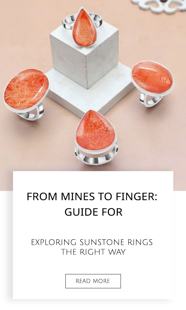 Sunstone Rings