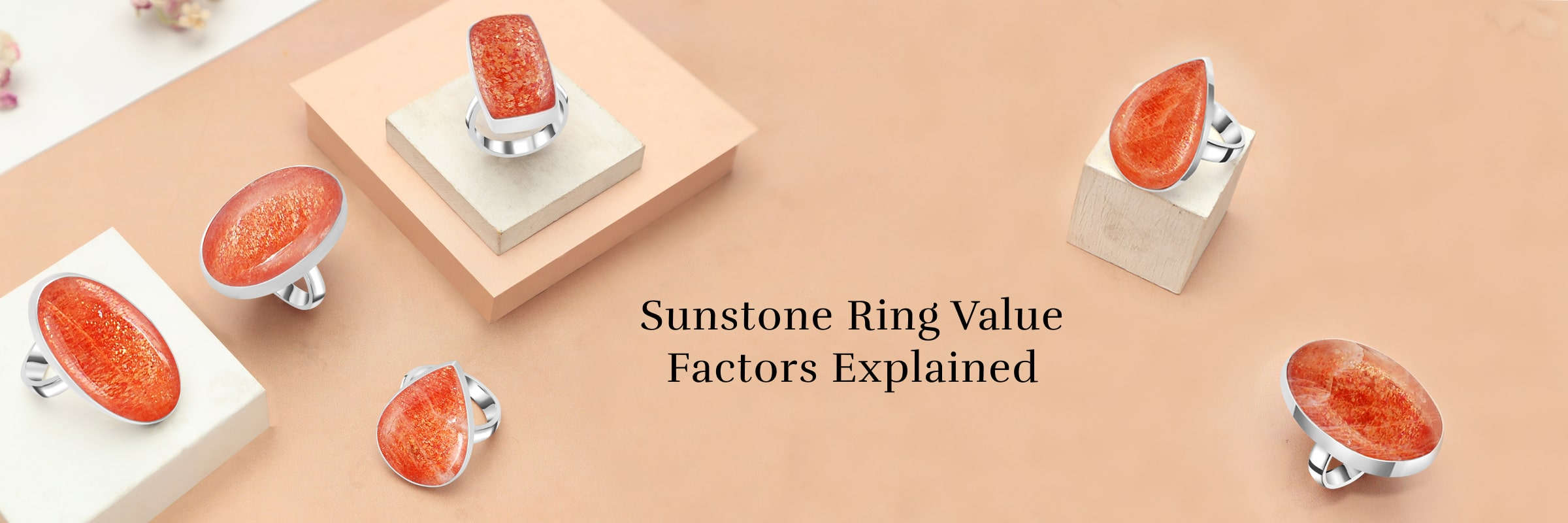 Factors Determining the Value of a Sunstone Set in a Sunstone Ring