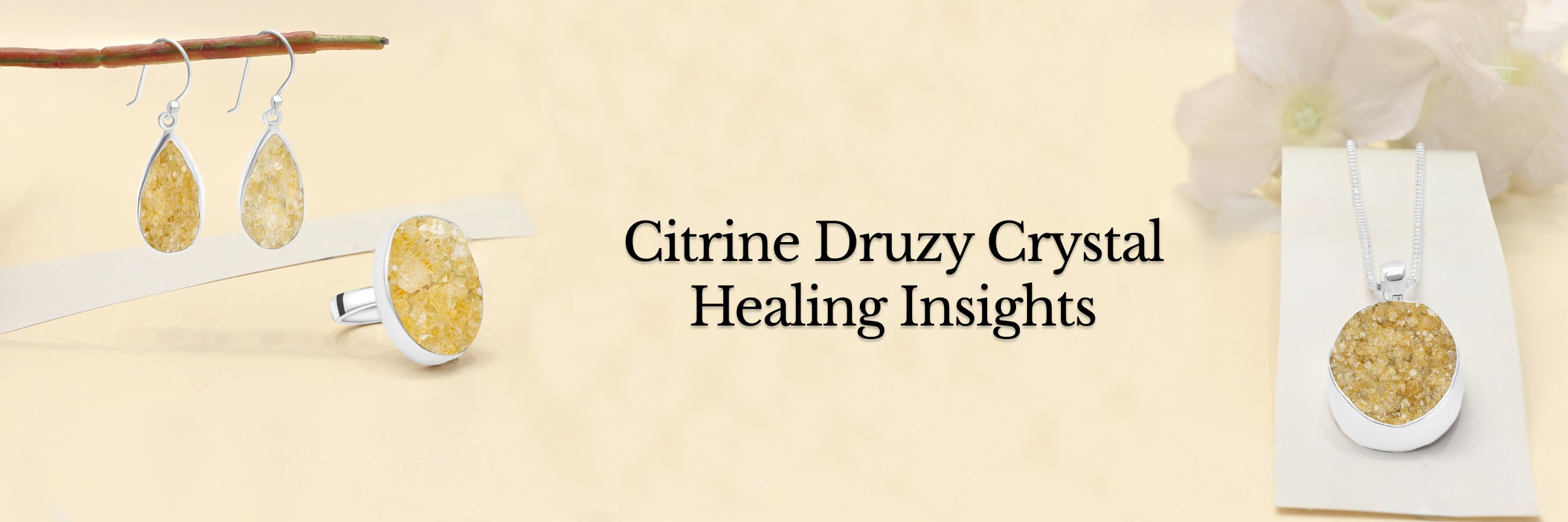 Healing Properties of Citrine Druzy