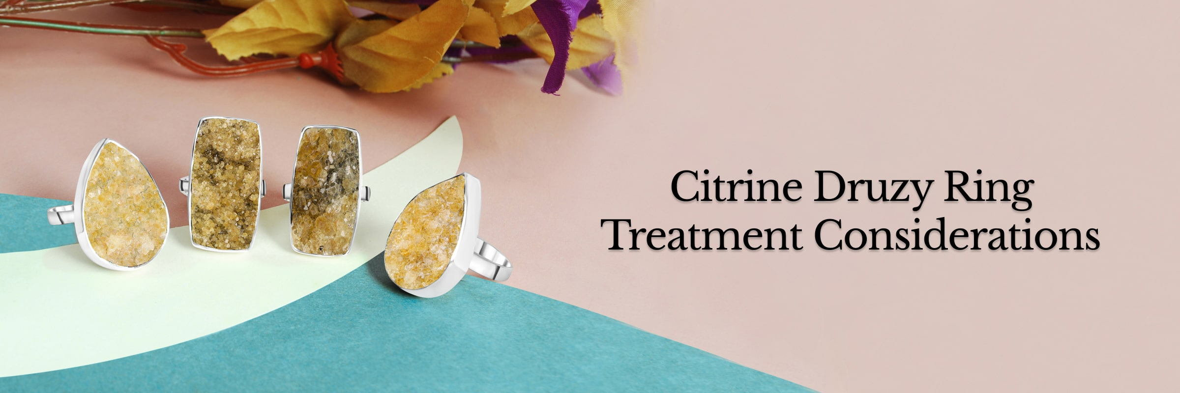 Is it Possible that the Citrine Druzy in my Citrine Druzy Ring has Undergone any Treatments