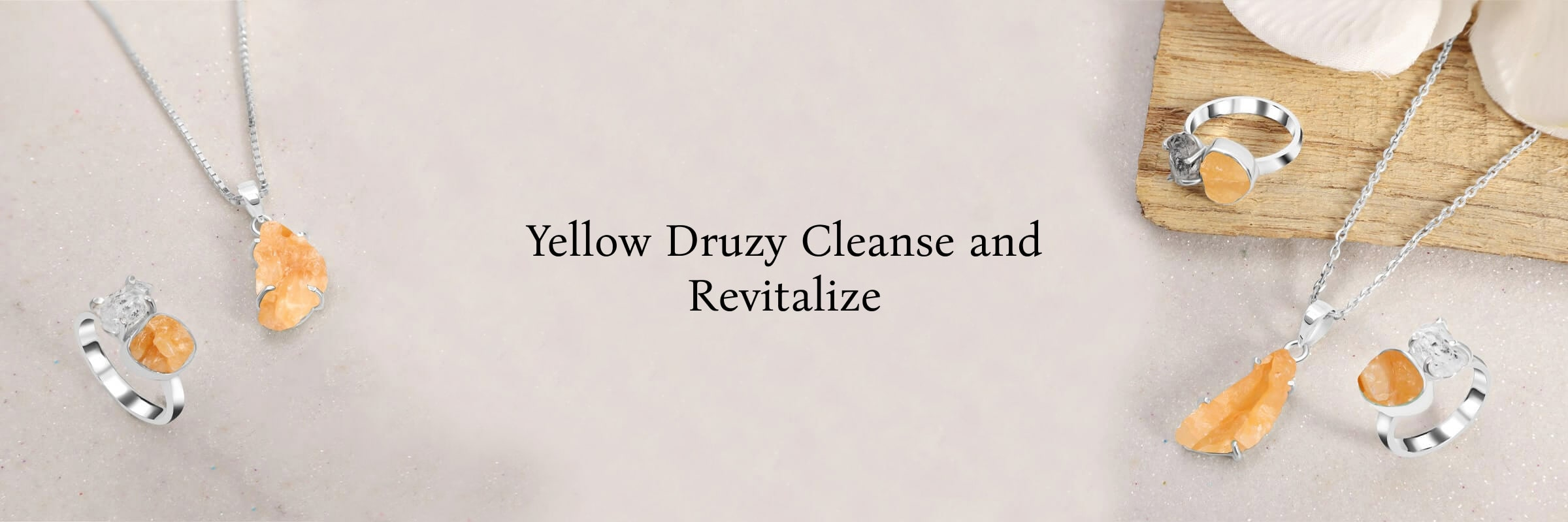 Cleansing and Charging Yellow Druzy Cleansing and Charging Yellow Druzy