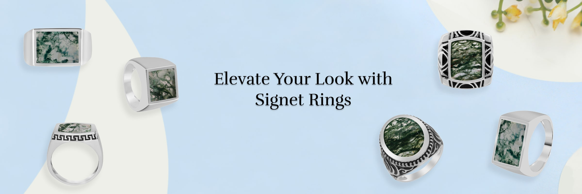 Our Signet Rings Collection Ideal for the Modernistic Styling of Men Our Signet Rings Collection Ideal for the Modernistic Styling of Men