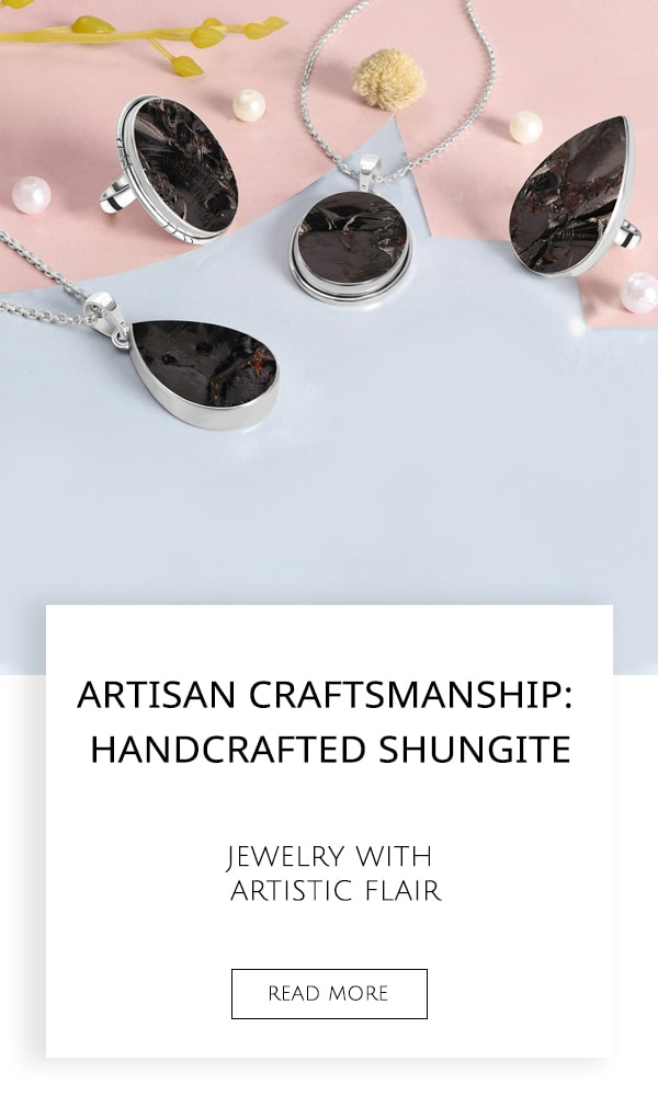 Handcrafted Shungite Jewelry