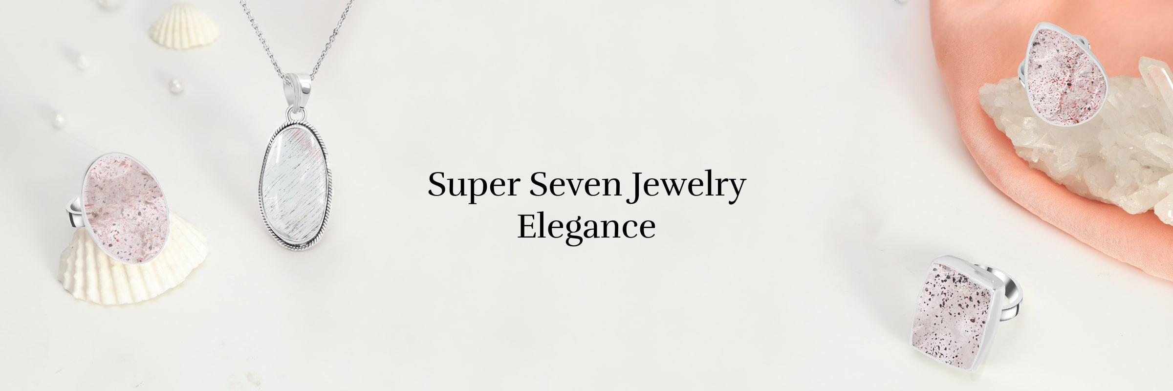 Wearing Super Seven Jewelry