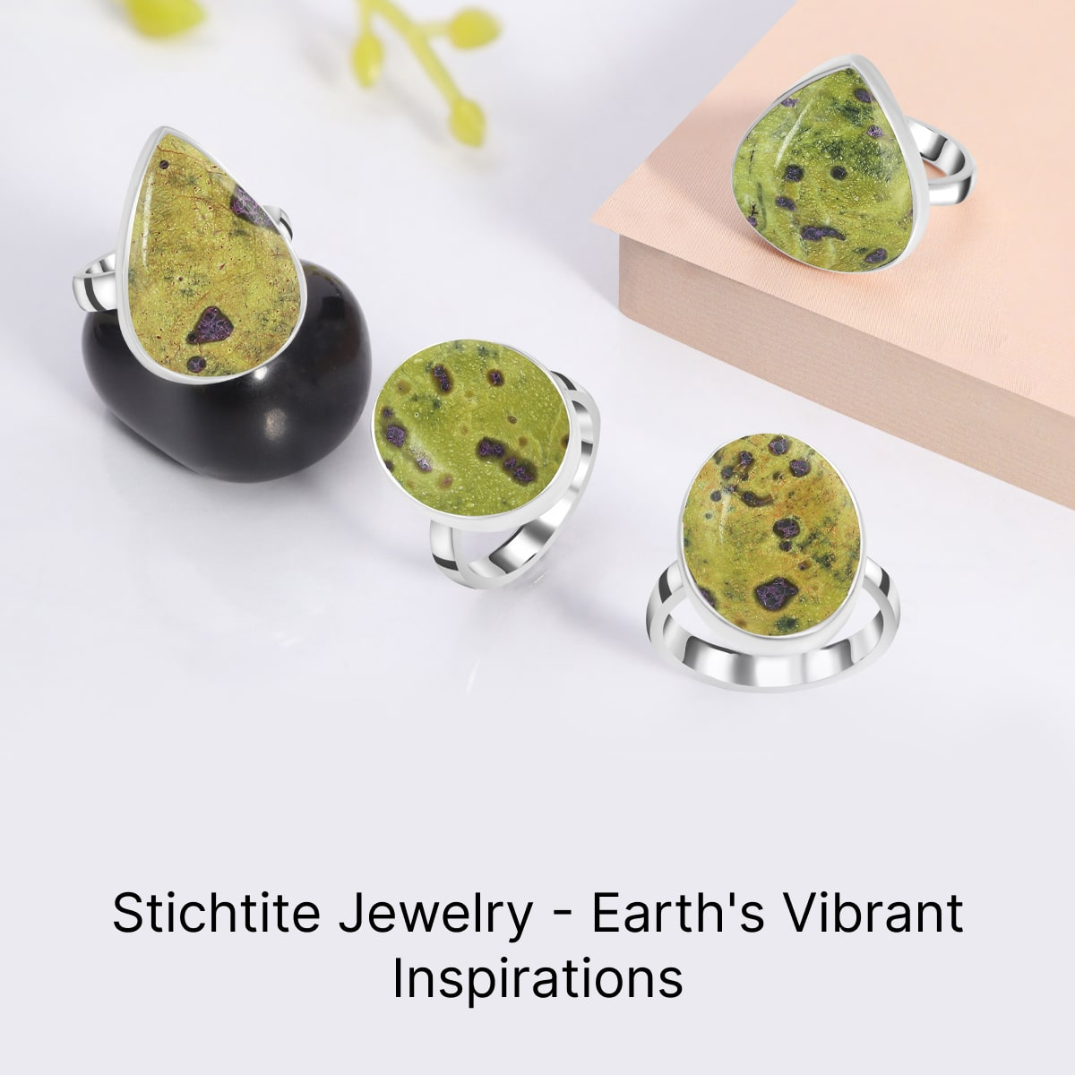 Stichtite Jewelry