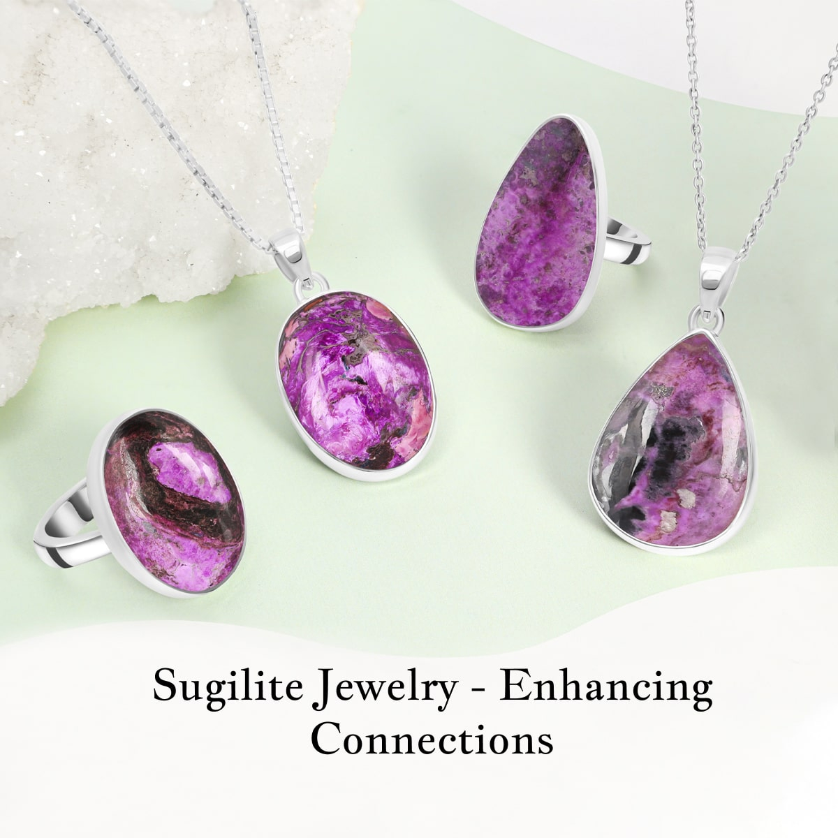Luminous Love: Sugilite Jewelry for Meaningful Connections Sugilite Jewelry