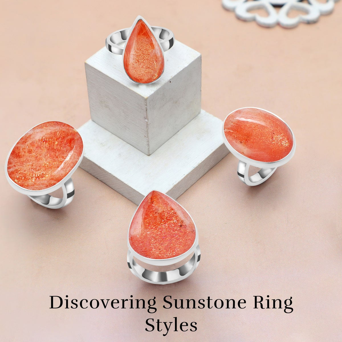 Sunstone Rings