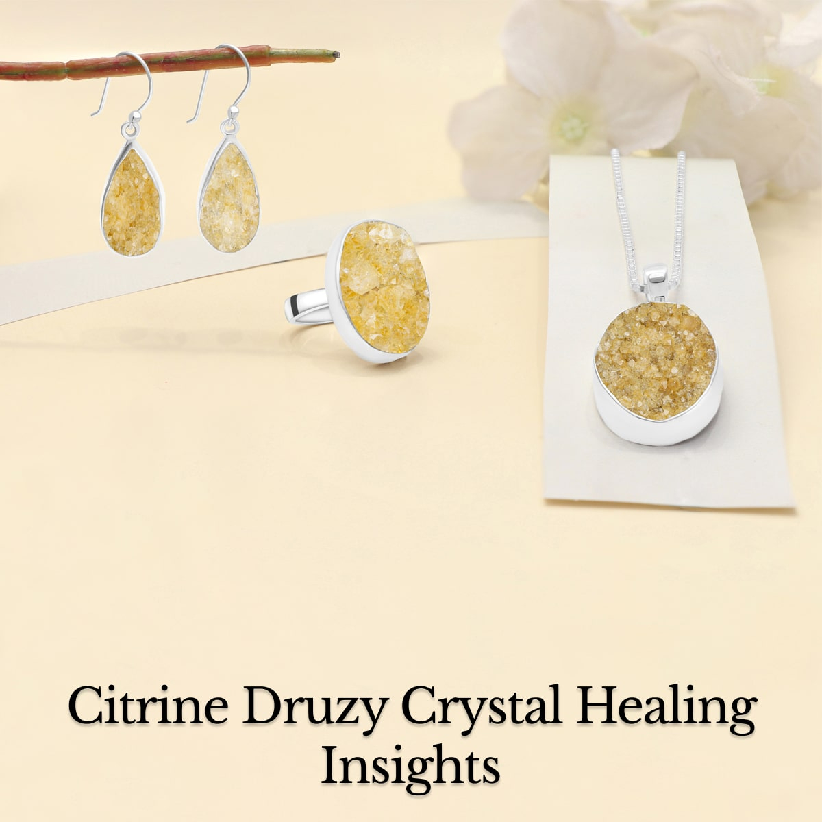Healing Properties of Citrine Druzy