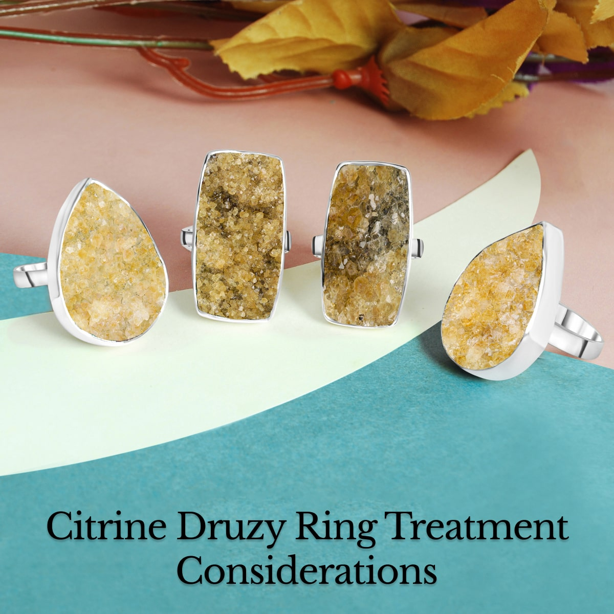 Is it Possible that the Citrine Druzy in my Citrine Druzy Ring has Undergone any Treatments