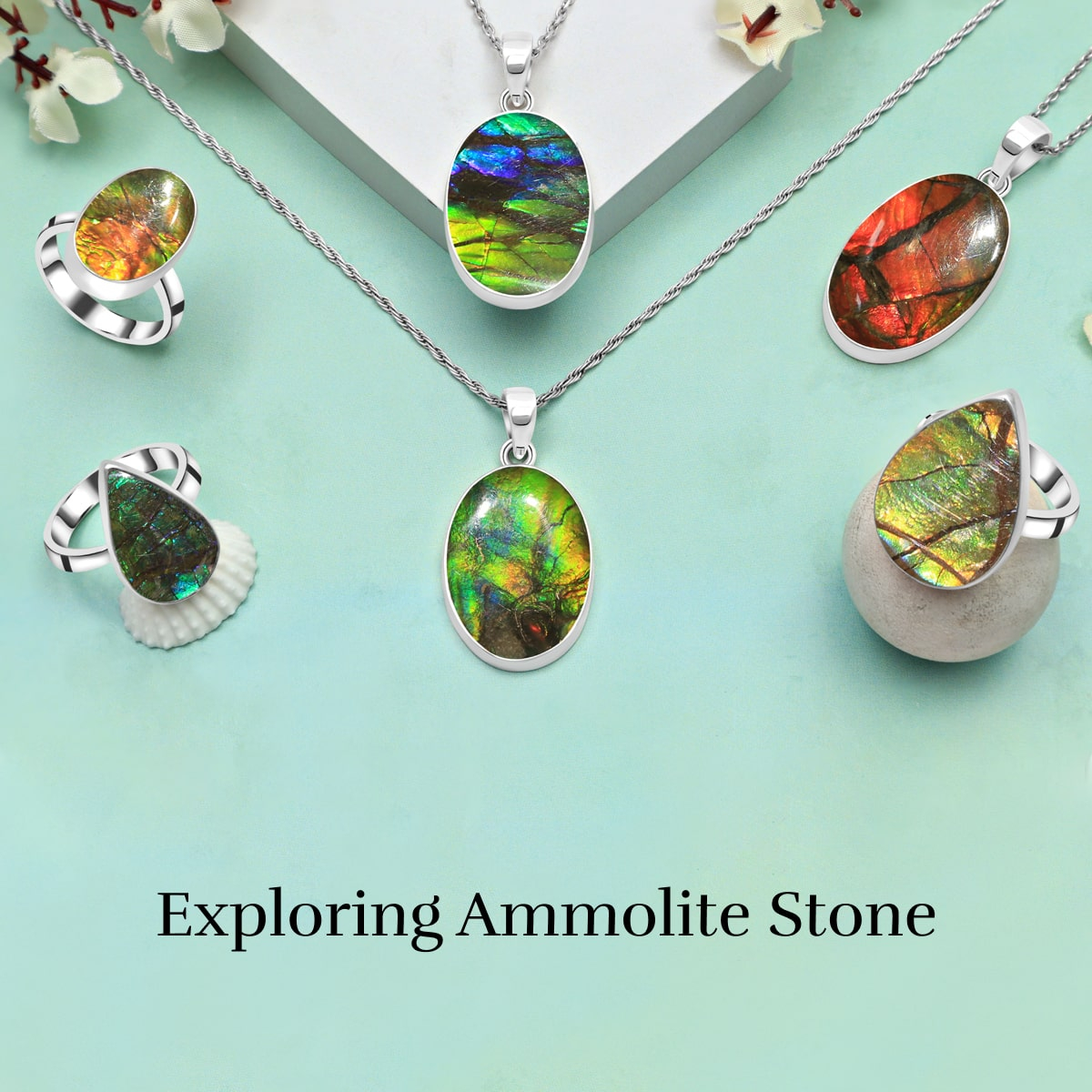 Ammolite - Meaning, History, Physical Properties, Healing Benefits, Types & Care