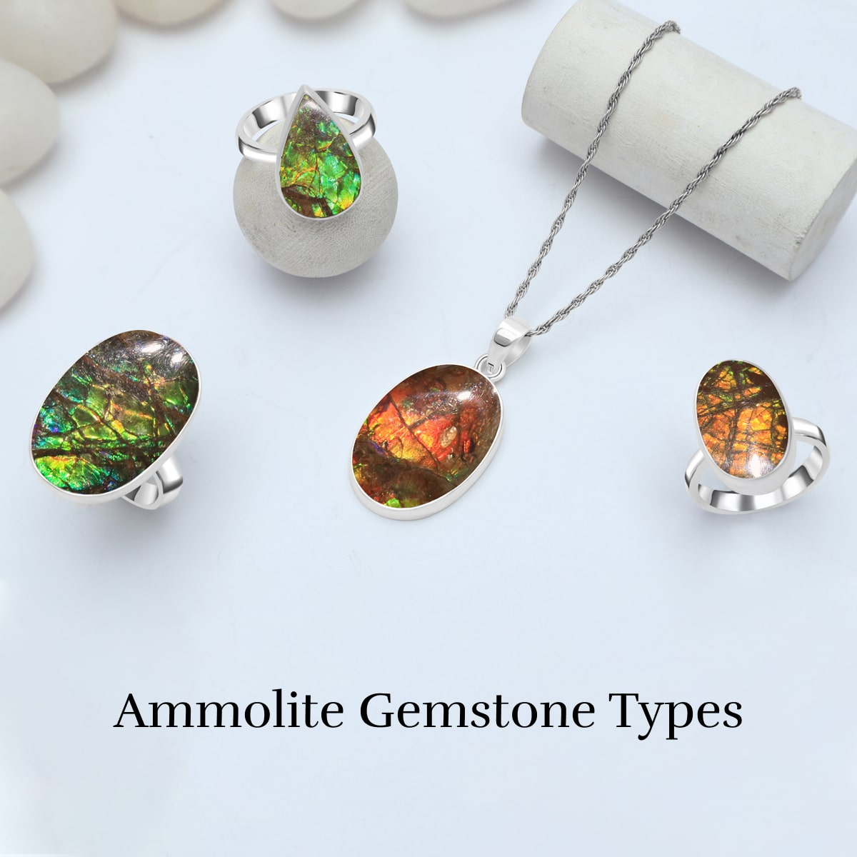 Types of Ammolite Gem