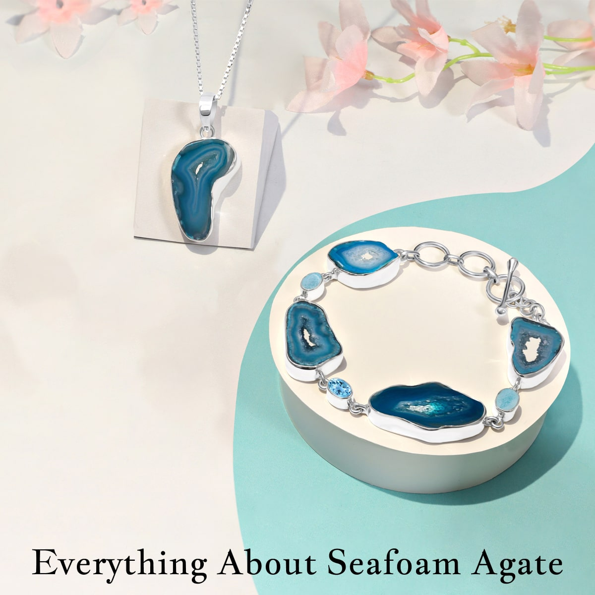 Seafoam Agate - Meaning, History, Physical Properties, Healing Benefits & Zodiac Association Seafoam Agate - Meaning, History, Physical Properties, Healing Benefits & Zodiac Association