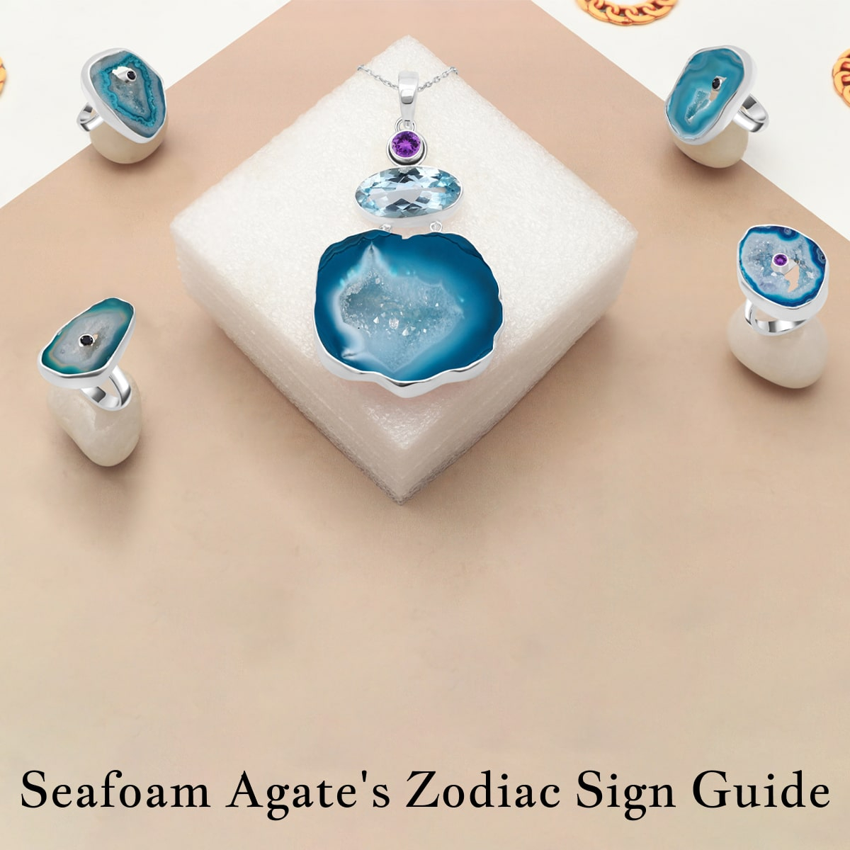 Which Zodiac Sign is Associated with Seafoam Agate Which Zodiac Sign is Associated with Seafoam Agate