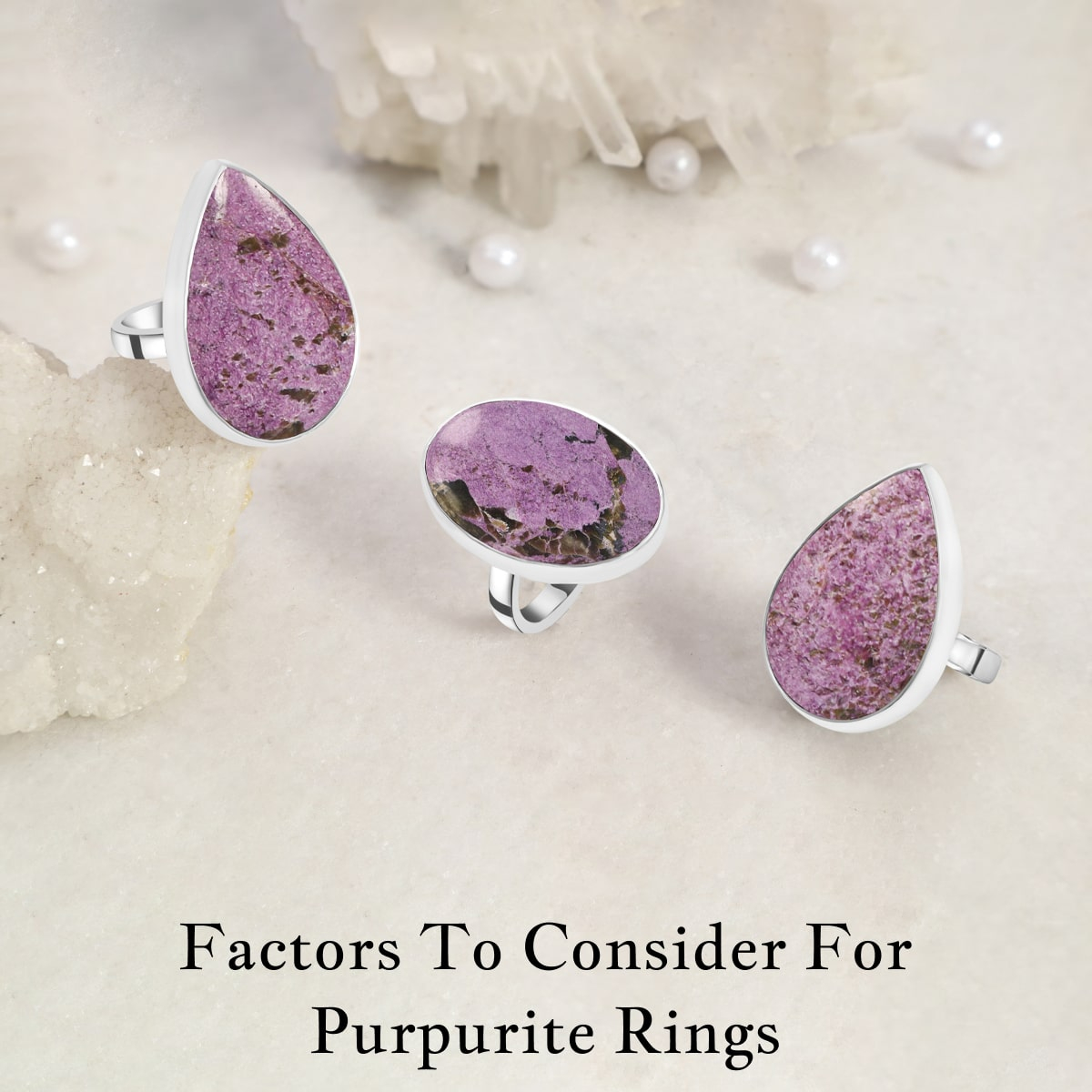 Factors to Look for While Purchasing Purpurite Rings