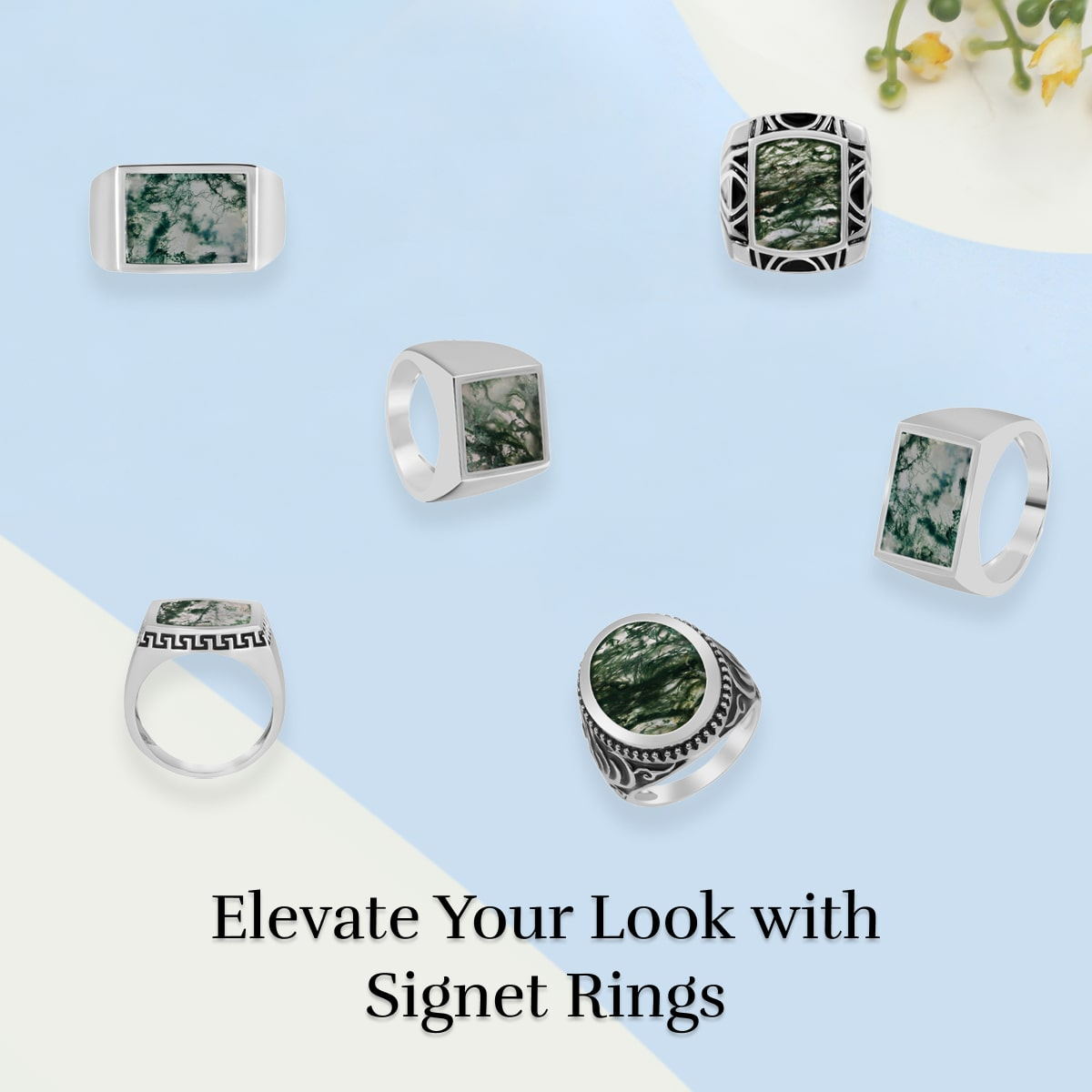 Our Signet Rings Collection Ideal for the Modernistic Styling of Men Our Signet Rings Collection Ideal for the Modernistic Styling of Men