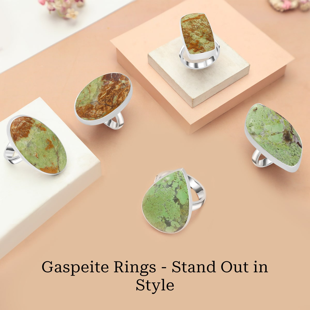 Gaspeite Rings - Breaking The Mold In Women's Jewelry Gaspeite Rings