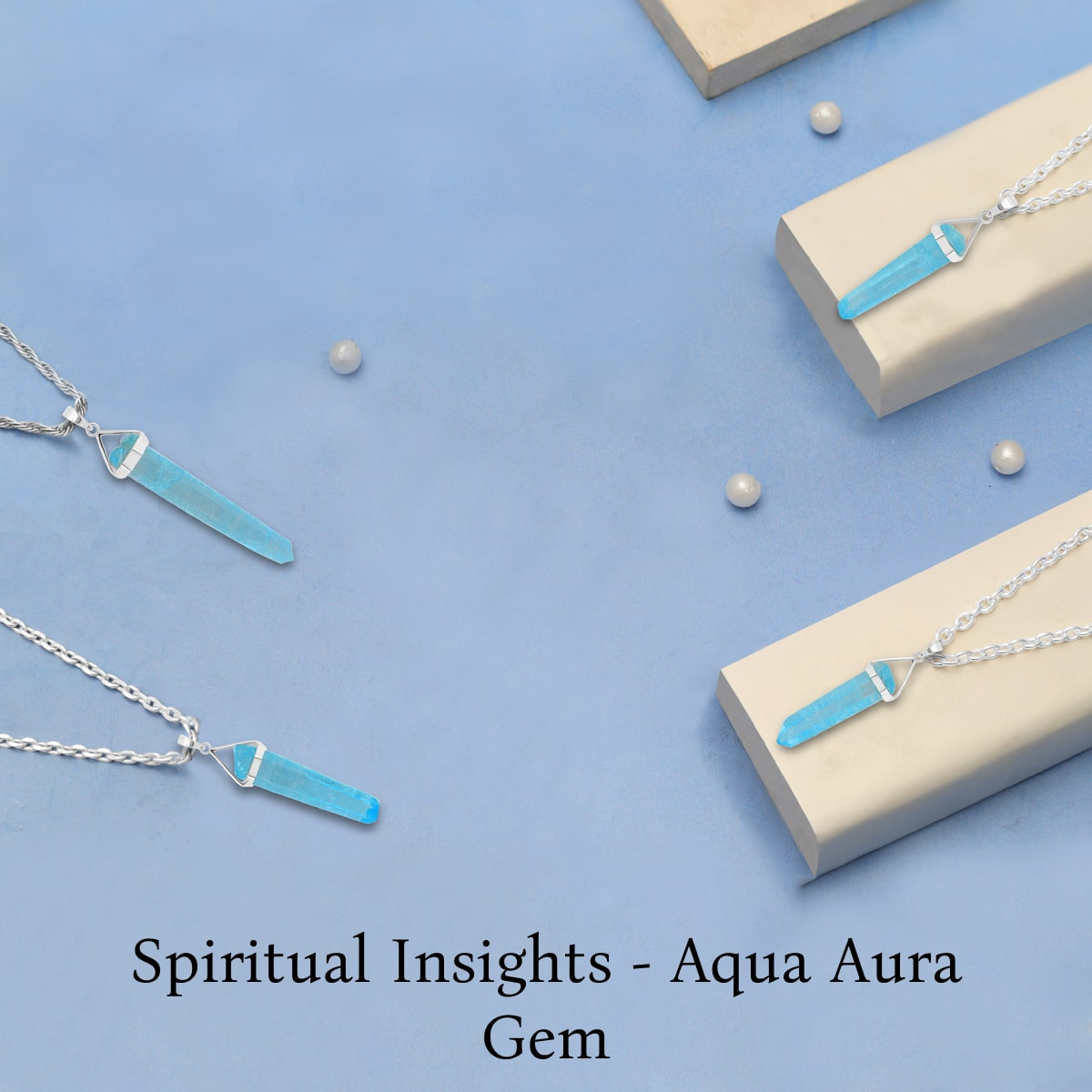 Spiritual Meaning of Aqua Aura Gemstone