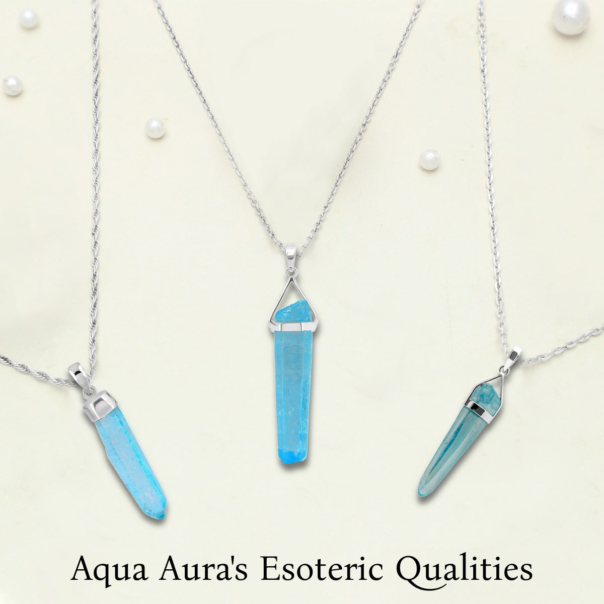 Metaphysical Properties of Aqua Aura Gemstone