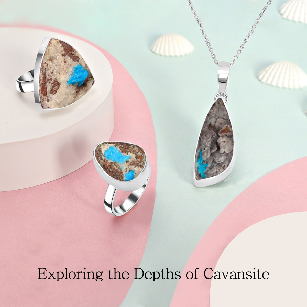 Plunge Deeper into Cavansite Gemstone Plunge Deeper into Cavansite Gemstone
