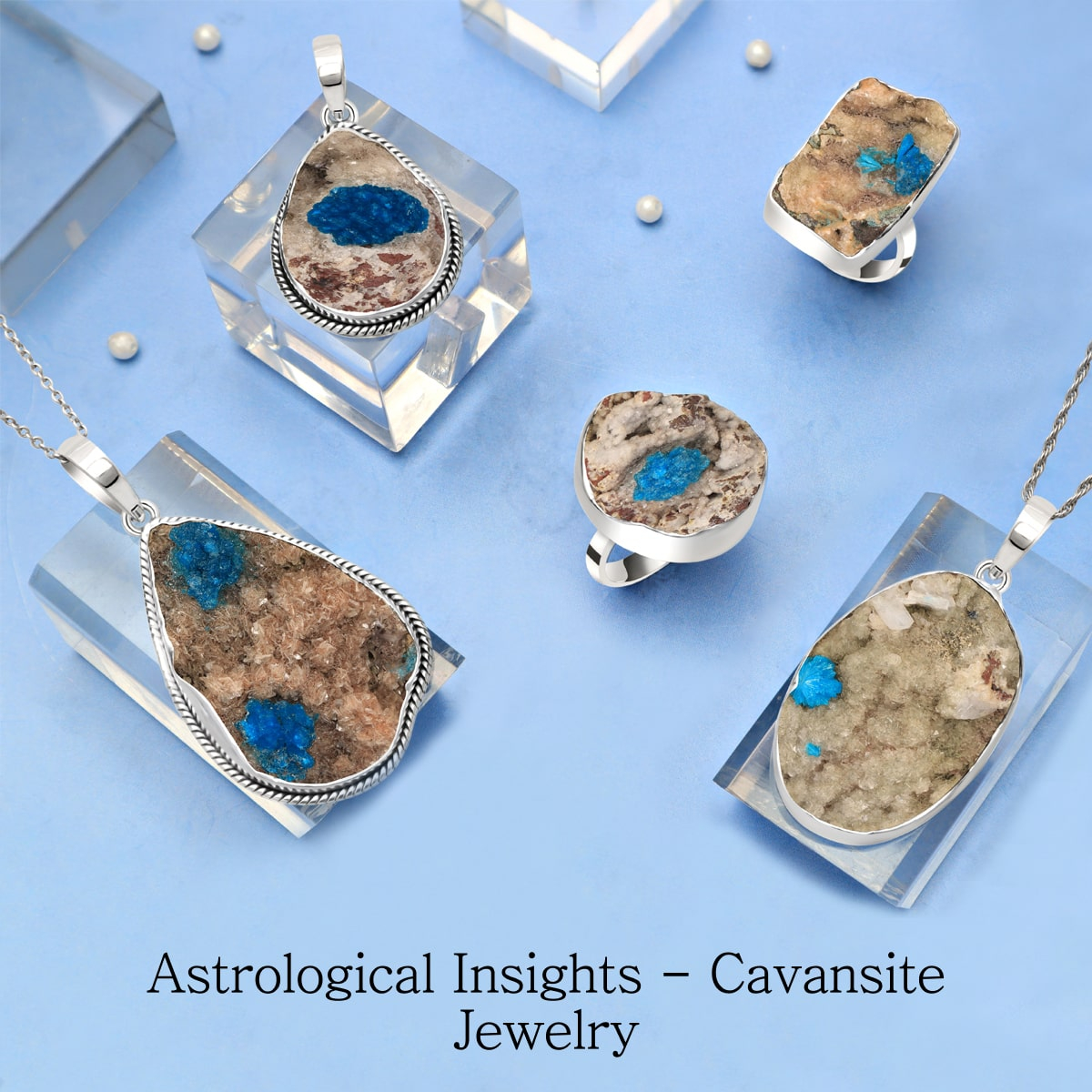 Linkage Between Astrology and Cavansite Jewelry Linkage Between Astrology and Cavansite Jewelry