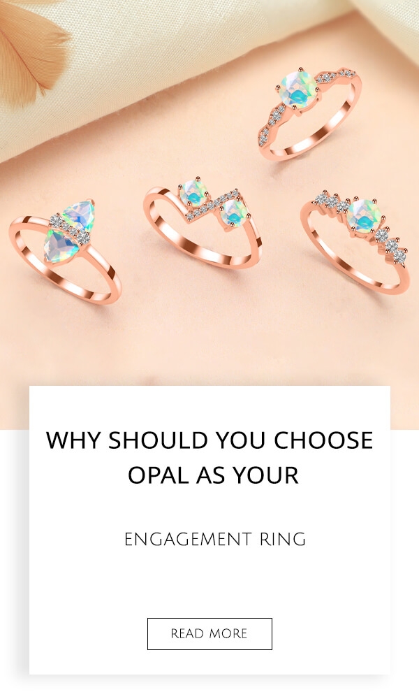 Opal Engagement Ring