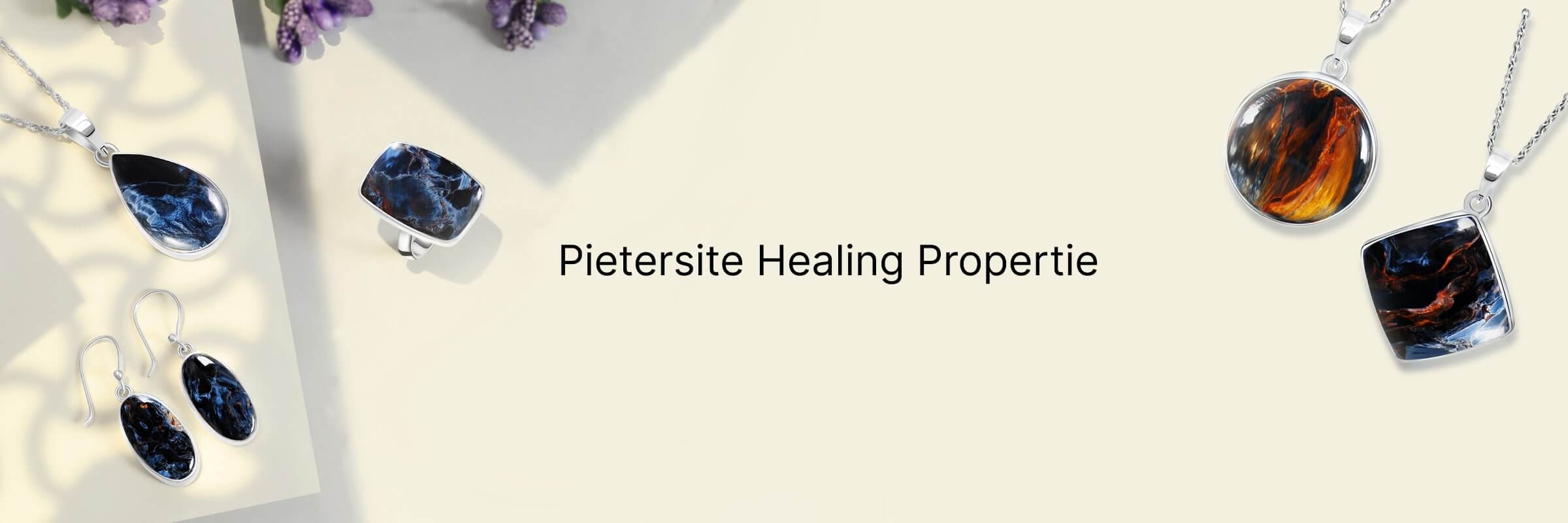 Healing properties of Pietersite