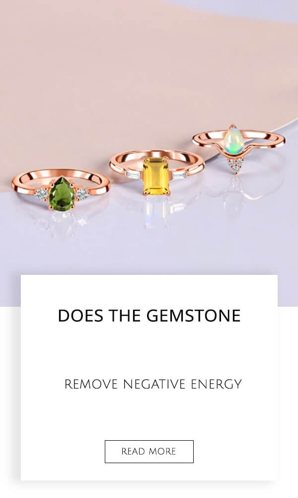 Does the gemstone remove negative energy