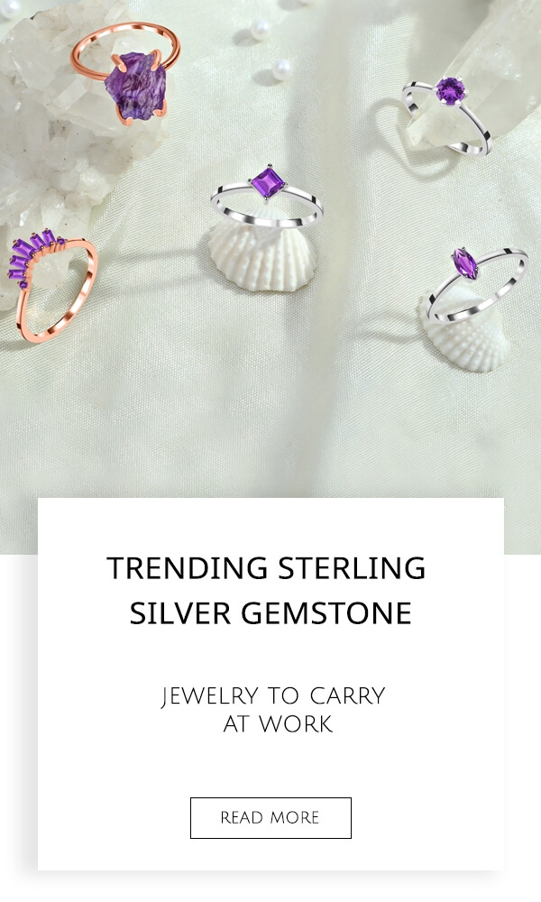 Sterling Silver Gemstone Jewelry