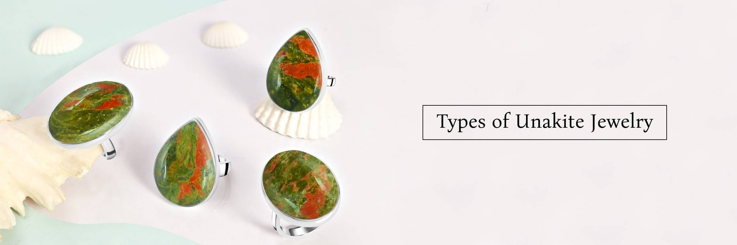 Types of Unakite Jewelry