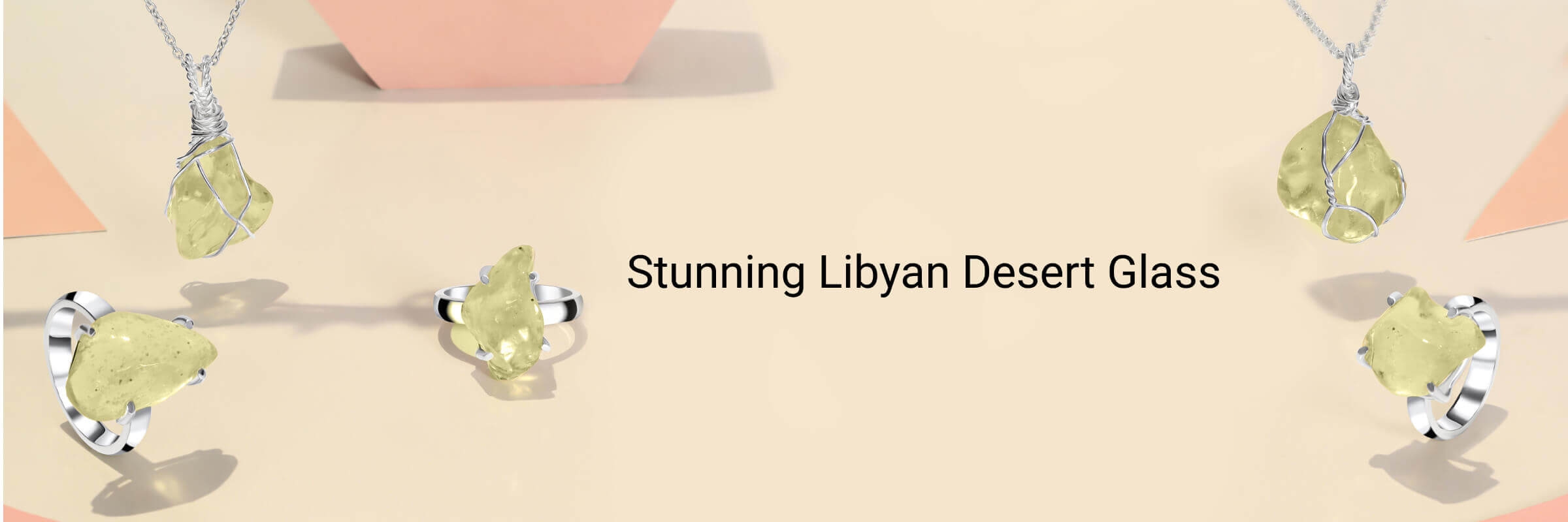 Libyan Desert Glass Jewelry