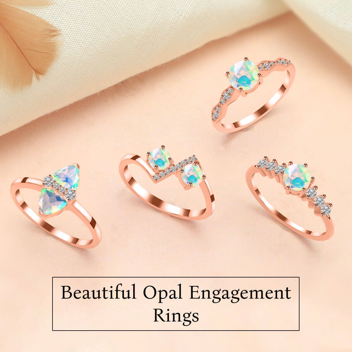 Opal Engagement Ring