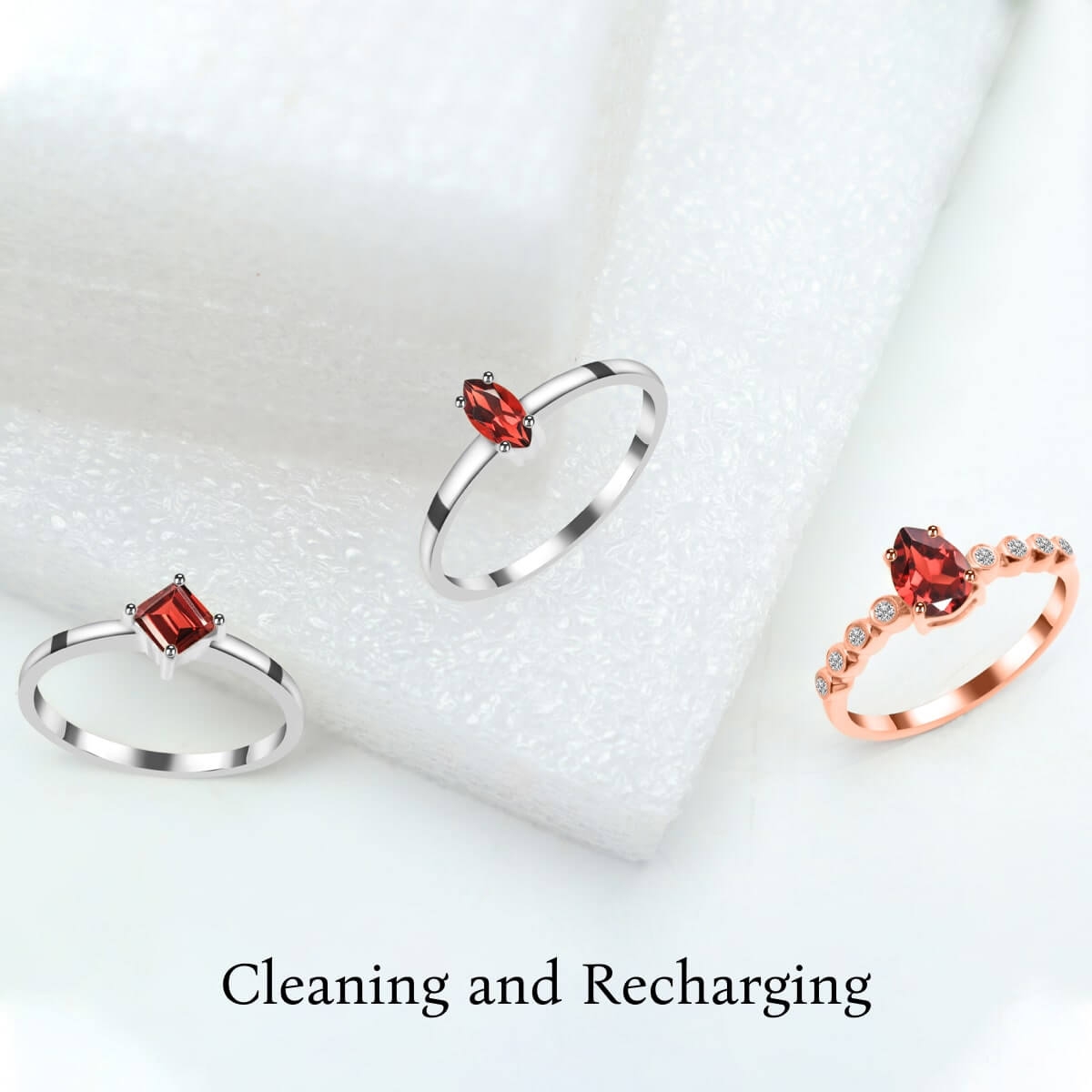 Garnet Cleaning and Recharging Garnet Cleaning and Recharging