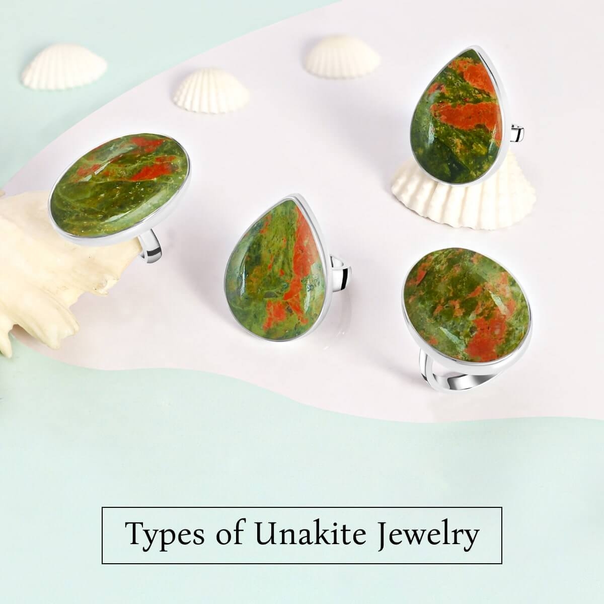 Types of Unakite Jewelry