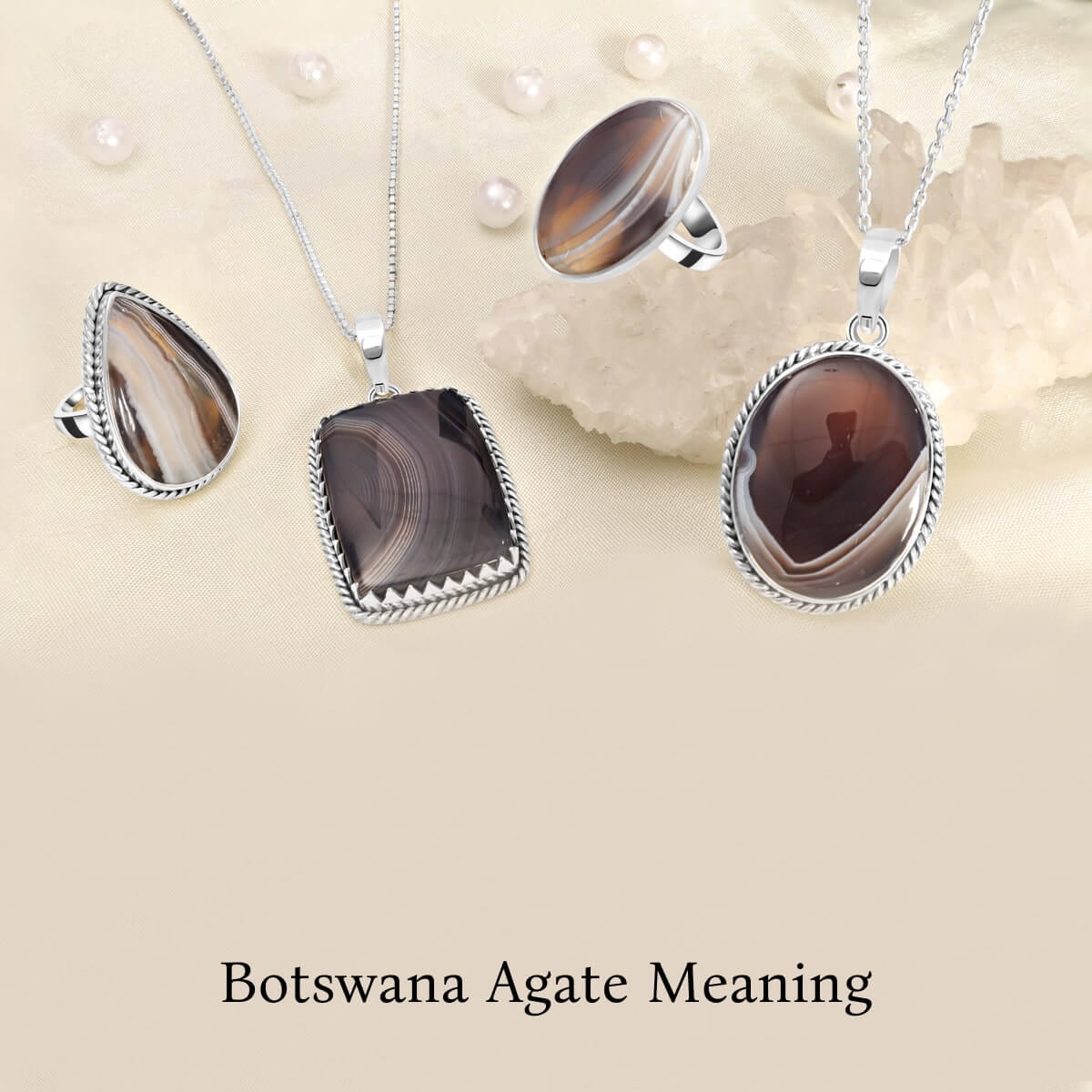 Botswana Agate Meaning and Properties