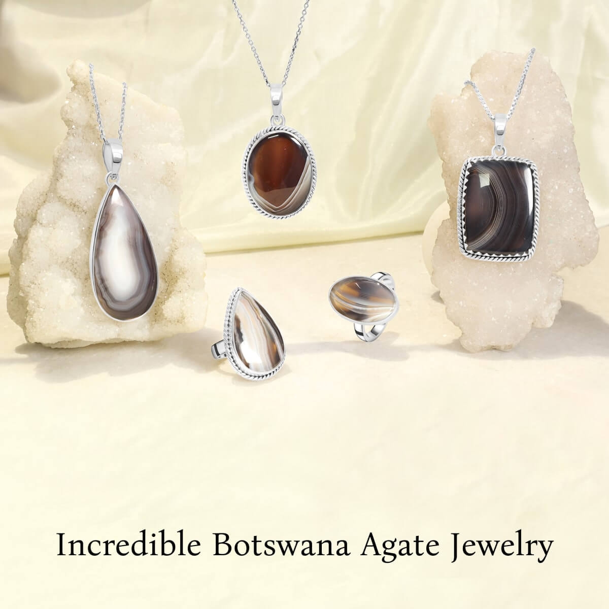 Botswana Agate Jewelry