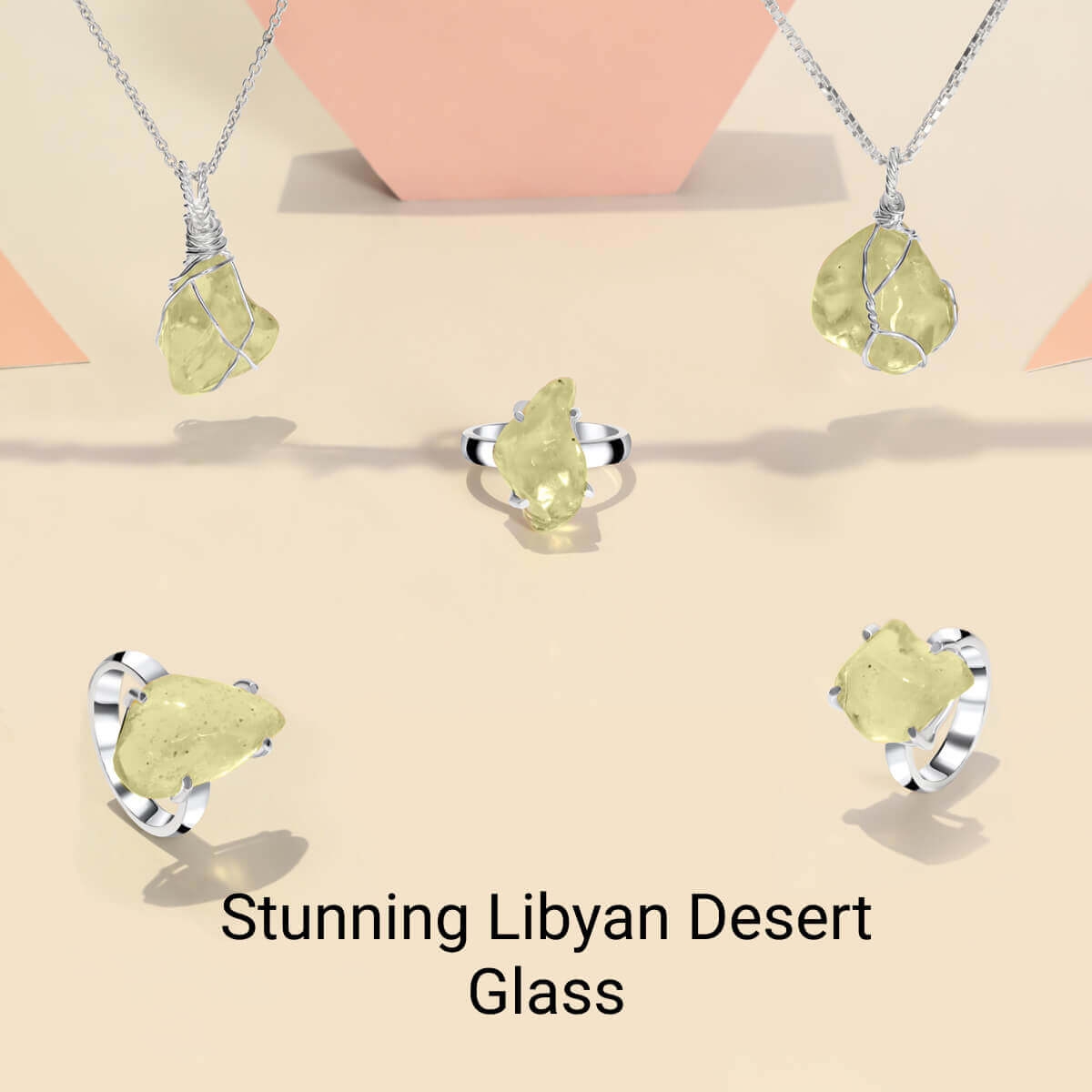 Libyan Desert Glass Jewelry