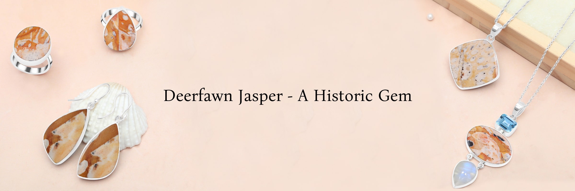 History of Deerfawn Jasper Gemstone