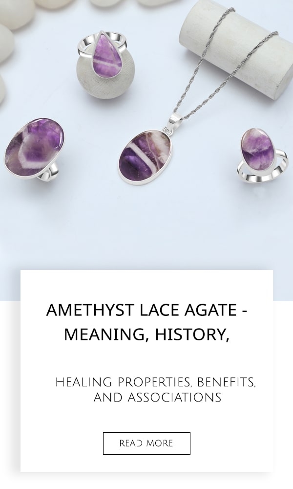 Amethyst Lace Agate Meaning, History, Healing Properties, Benefits, and Associations